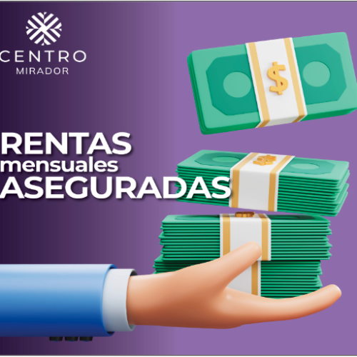 Galería Centro Mirador Recibe rentas